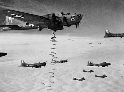 American bombers over Germany